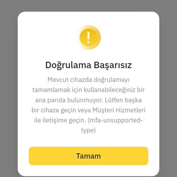 Binance Hesabıma Giriş Yapamıyorum