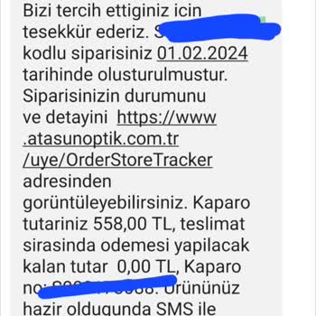 Atasun Optik Mağduriyet Ve Saygısızlık