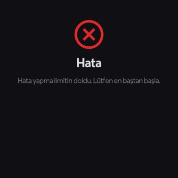 Papara Sözleşmeli Hesap Hata Limiti Hatası