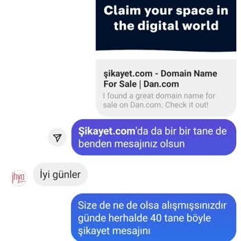 İhya Giyim Kalitesiz Ürün Ve Kötü Müşteri Hizmetleri Deneyimi
