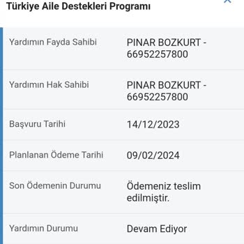 Aile ve Sosyal Hizmetler Bakanlığı Aile Sosyal Yardım