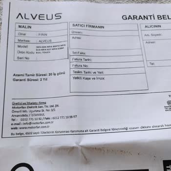 Alveus Fırınımın İç Camı Patlaması