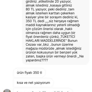 Gardrops Parfüm Fiyat Karmaşasına Dair Şikayetim