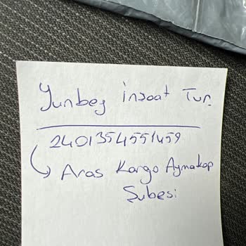 Aras Kargo Online Alışverişte Beklenmedik Ürün Hayal Kırıklığı