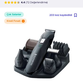 Remington 6030 Saç Bakım Kiti Memnuniyetsizliği