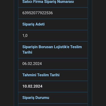 Borusan Lojistik Adını Hak Etmiyor Diye Düşünüyorum