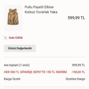 Koton Para İadesi Yapmıyor!