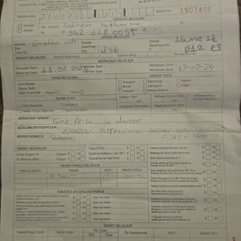 Garantili Hoover Çamaşır Makinesinin Ücretli Tamir Edilmesi