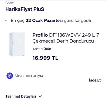 Teknosa Ürünün Kargoya Verilmemesi Sorunu