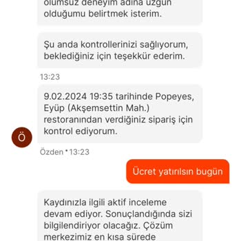 Migros Yemek İade Yapmamaya Direniyor