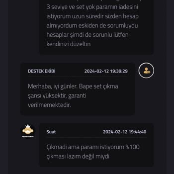 Pre Dünyam Boş Hesap Veriyorlar