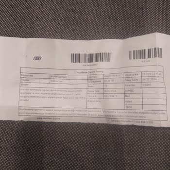 Skechers Ürün İadesi Yapmak İstiyorum