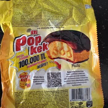 Eti Gıda Eti Pop Kek Kod Sorunu