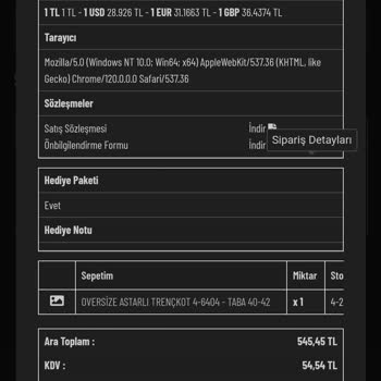 Sindal Giyim Sındal Giyim Para İadesi Yapmıyor Mesajlara Asla Cevap Vermiyor