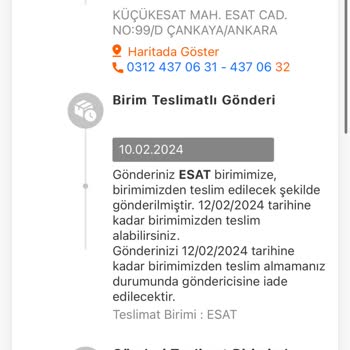 MNG Kargo Yerel Kargo Şubesi Teslimat Sorunları