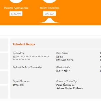 MNG Kargo Adrese Teslim Edilmeyen Kargo