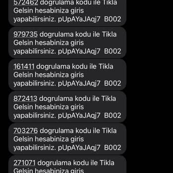 Tıkla Gelsin Uygulaması Üzerinden Adıma Hesap Açılmaya Çalışılıyor