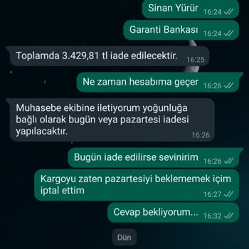 Knmaster Elektronik Mağazasından İade Süreci Sorunları