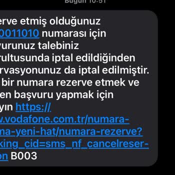 Vodafone Yeni Hat Alırken Yaşanan Mağduriyet