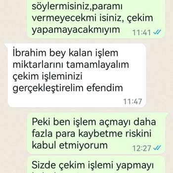 Exen Market adı kullanılarak yapılan işlemlerden Paramı Ödemiyor