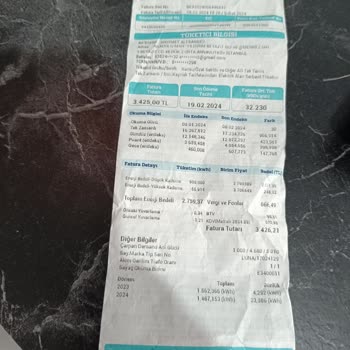 CK Boğaziçi Elektrik Elektrik Faturasının Ödemesi Fazla Çıkması