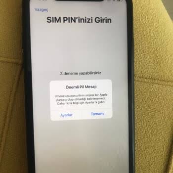 Vodafone Yanımda Uygulaması Orijinal Cihaz Kullanmıyor