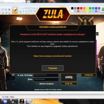 Zula'dan Sebepsiz Yere Banlandım