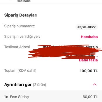 Hacıbaba Et Lokantası Yanıltıcı Porsiyon