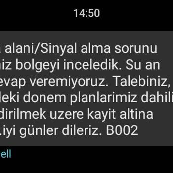 Turkcell Hattımla Sürekli Şebeke Problemi Yaşıyorum
