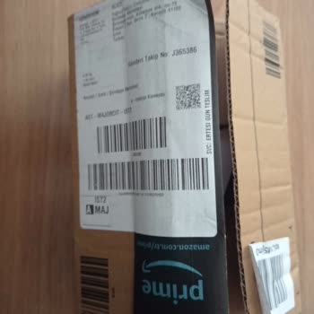 Amazon Kutusu Açılmış Paket Geldi