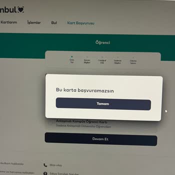 İstanbul Kart Cezamı Ödeyip Kart Alamıyorum