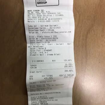 Paribu Cineverse Kiosk Arızası Nedeniyle Çekilen Paramın İadesini Aylardır Yapmadılar!