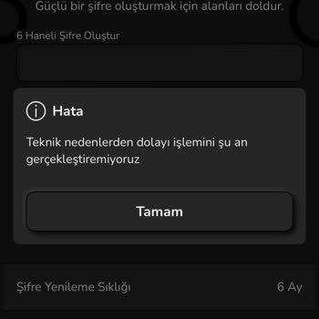 Nays Şifre Değişikliği Yapmıyor!