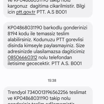 PTT Kargo Rezil PTT Rezil