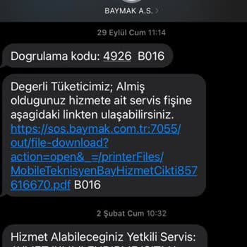 Baymak Yetkili Servis Mağduriyeti