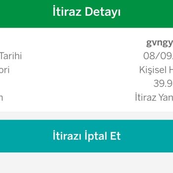 Garanti BBVA Bana Ait Olmayan Para Harcamanın 3D Gelmemesi Ve İade Edilmemesi