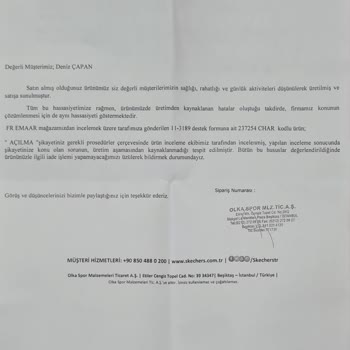 Skechers Ayakkabıda Yaşanan Dayanıklılık Sorunu