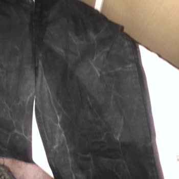 DeFacto Siyah Pantolon Lekesi