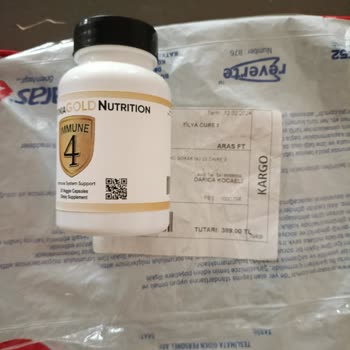 California Gold Nutrition Immune 4 Sahte Ürün #Sağlık Bakanlığı