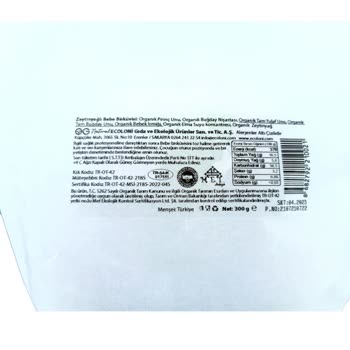 Bebeklik Og Natural Ürün Özellikleri Süt Alerjisi Ve Kuruyemiş Alerjisi İçerik