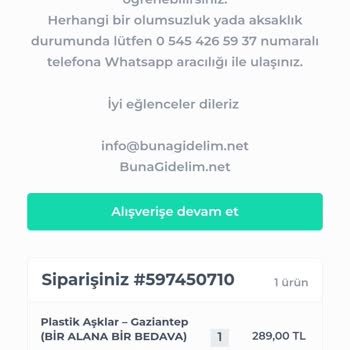Buna Gidelim (bunagidelim.net) Bunagidelim.net Bileti Teslim Etmiyor