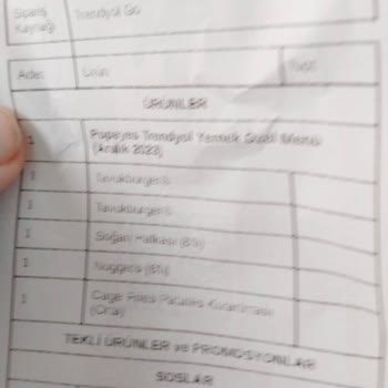 Trendyol Yemek Ve Popeyes Kalitesizlik Ve Saygısızlık