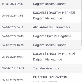 Kargomsende Bir Kargoyu Getiremedi