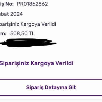 Kargomsende Bir Kargoyu Getiremedi