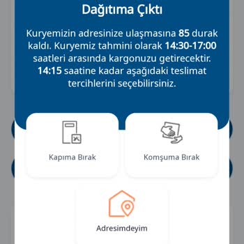 Yurtiçi Kargo Teslimat Sorunu Çok Uzun Suren Teslimat Saatleri.