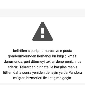 Pandora Mücevher İade Sorunu Yaşıyorum