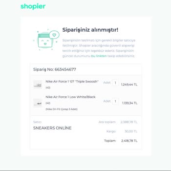 Shopier 12 Gündür Kargoya Verilmeyen Siparişimi İptal Etmek İstiyorum