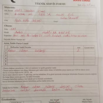 Türkiye Sigorta Beko Bk 8121 Ey Model Çamaşır Makinesi
