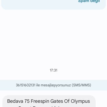 Sweet Bonanza SMS Almak İstemiyorum!