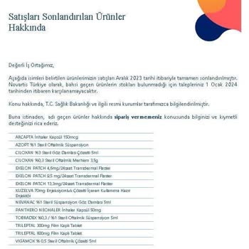 Sağlık Bakanlığı Muadili Olmayan Trileptal 600 Mg. Epilepsi İlacını Bulamıyoruz